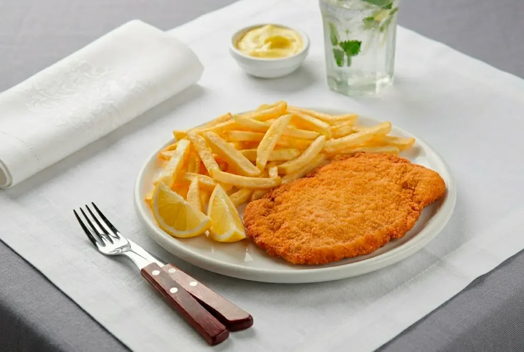 Milanesas premium de 300g para platos a la carta en restaurantes y hoteles